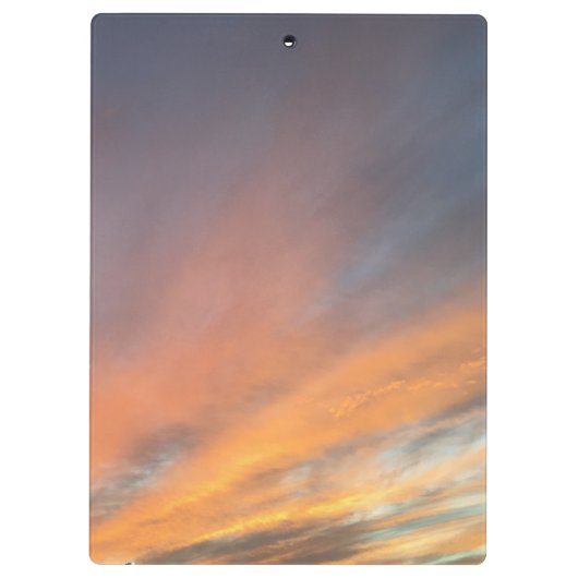 Pastel Sunset Klembord (Achterkant)
