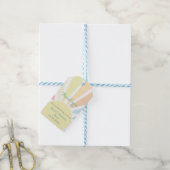 Pastel Sunshine Dank je Birthday Party Cadeaulabel (Met Touw)