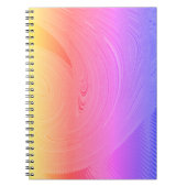 Pastel Sweep Spiral Notitieboek (Voorkant)