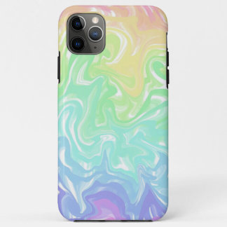 Pastel Swirls Design iPhone 11 Pro Max Hoesje
