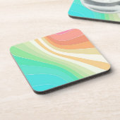 Pastel Swirls Drankjes Onderzetter (Linkerzijde)