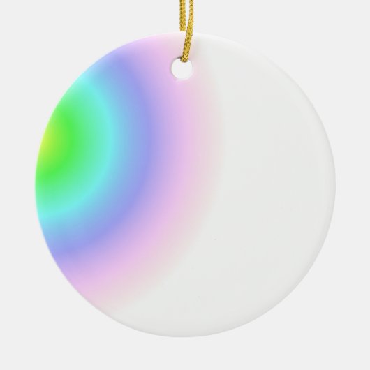 Pastel Swirls Ornament (Voorkant)