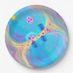 Pastel Synaps Papieren Bordje