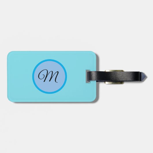 Pastel Synapse Bagagelabel (Achterkant horizontaal)