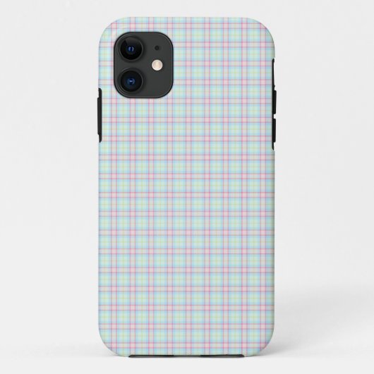 Pastel Tartan Case-Mate iPhone Case (Achterkant)