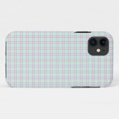 Pastel Tartan Case-Mate iPhone Case (Achterkant (horizontaal))