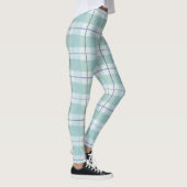 Pastel Tartan Patroon leggings (Rechts)