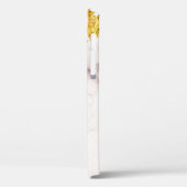 Pastel tederheid: gouden wervelingen kunst. Case-Mate iPhone case (Achterkant / Links)