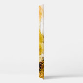 Pastel tederheid: gouden wervelingen kunst. Case-Mate iPhone case (Achterkant / Rechts)