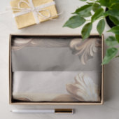 Pastel Tekening van Architectuur Steen Gesneden Tissuepapier (Geschenk)