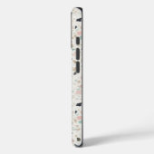 Pastel Terrazzo Speckle Pattern Case (Achterkant / Links)