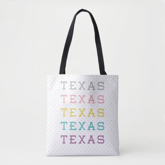 Pastel Texas, Texas Draagtas (Voorkant)