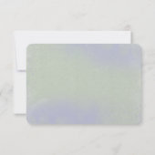 Pastel textuur RSVP Kaart (Achterkant)