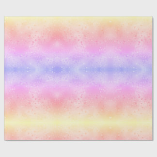Pastel tie-dye patroon inpakpapier, kleurrijk cadeaupapier