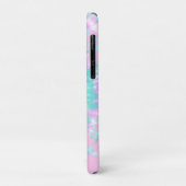 Pastel Tie Dye Pattern Pink Aqua Mint Persoonlijk Case-Mate iPhone Case (Achterkant/links)