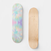 Pastel Tie Dye Skateboard (Voorkant)