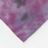 Pastel Tie Dye Swirl Fleece Deken (Hoek)