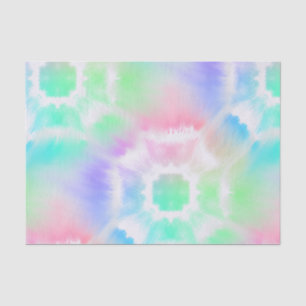 Pastel Tie Dye Tissuepapier