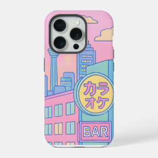 Pastel Tokyo Dreams 🌸🏙️ iPhone 15 Pro Hoesje