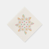 Pastel Tree of Life Mandala  Servet (Hoek)