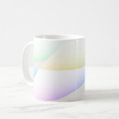 Pastel Triangles Café Mug (Devant gauche)