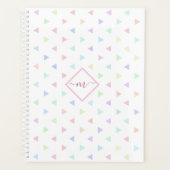 Pastel Triangles Motif Multicolor (Devant)