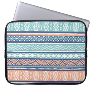Pastel tribal Navajo: naadloos patroon. Laptop Sleeve