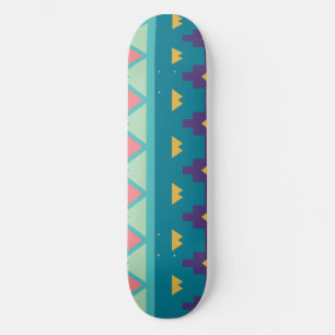 Pastel tribal ontwerp skateboard