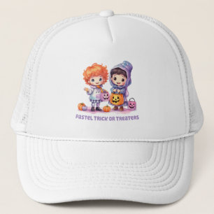 Pastel Trick of Treaters Trucker Pet