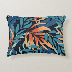 Pastel Tropische Abstracte Botanicals Accent Kussen