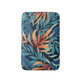 Pastel Tropische Abstracte Botanicals Badmat (Voorkant Verticaal)