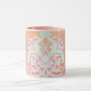 Pastel Tuin Harmonie – Natuur Kunstwerk Mok