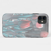 Pastel tulips iPhone 5 coque (Dos (Horizontal))