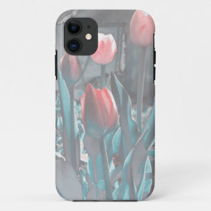 Pastel tulips iPhone 5 hoesje