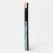 Pastel Tulips iPhone case (Achterkant/links)