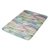  pastel Tulpenpatroon Badmat (Gekanteld)