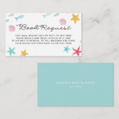 Pastel Under the Sea Baby shower Demande de carte (Devant / Derrière)