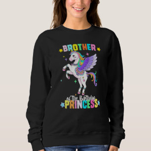 pastel unicorn Birthday Girl Brother the Birthday Trui