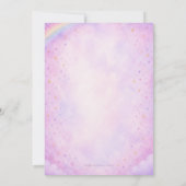 Pastel Unicorn Birthday Invitation Editable (Dos)