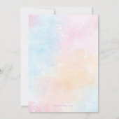 Pastel Unicorn Birthday Invitation Editable (Dos)