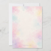 Pastel Unicorn Birthday Invitation Template (Dos)