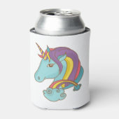 Pastel Unicorn Blikjeskoeler (Blikje Voorkant)