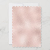 Pastel Unicorn dormir Salutation Invitation (Dos)