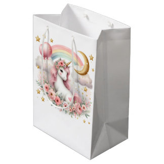 Pastel Unicorn Medium Cadeauzakje