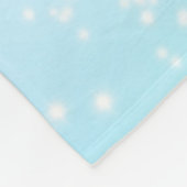 Pastel Unicorn Personalized Fleece Unicorn Blanket Deken (Hoek)