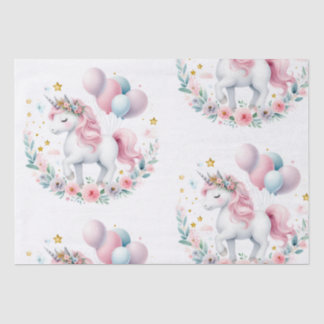 Pastel Unicorn Tissuepapier