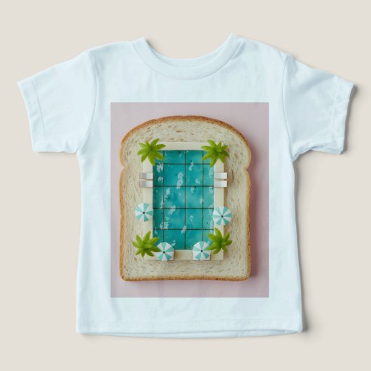 Pastel Vaporwave Pool Toast (Design Recto)