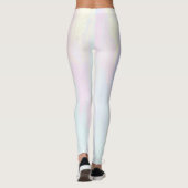 Pastel verfstreken leggings (Achterkant)