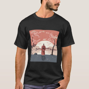 Pastel Verlichting Monk Priest's Spirituele verbin T-shirt