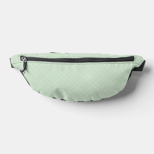 PASTEL VERT & BLANC MOTIF PLIÉ MINCE (Poser)
